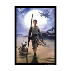 FFG Card Protection Card Sleeves - Standard CCG Size, Rey (50) New - Image 1