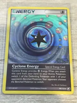 Cyclone Energy 99/115 Unseen Forces Stamped Reverse Holo Pokemon - Image 1