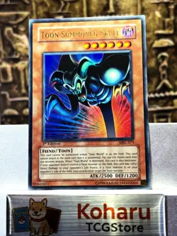 Yugioh Toon Summoned Skull Ultra Rare MRL-073 Magic Ruler 1st Edition -NM - Image 1