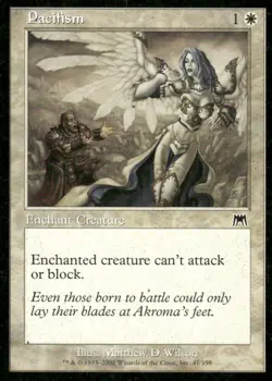 Pacifism Onslaught MTG Magic the Gathering card - Image 1