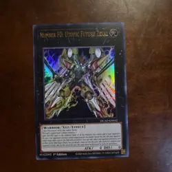 Yugioh Number F0: Utopic Future Zexal Ultra Rare DUAD-EN042 NM - Image 1