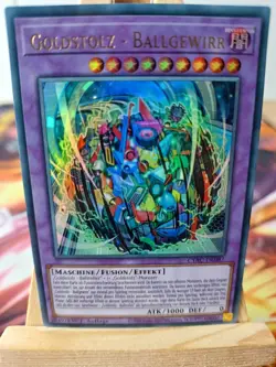 Goldstolz - Ballgewirr CYAC-DE087 Ultra Rare Deutsch NM YUGIOH - Image 1