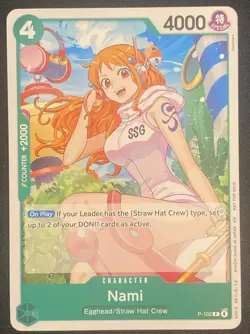 One Piece - Nami P-102 (Store Tournament 2025 Vol. 4) - One Piece Promotion Card - Image 1