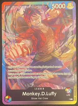 Monkey.D.Luffy (Release Event Leader) - One Piece TCG - English NM Promo NM - Image 1