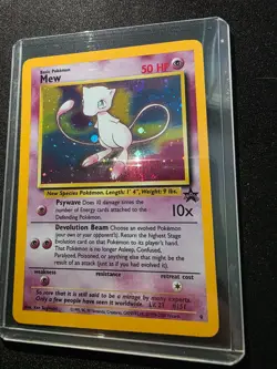 Mew 9 Holo Promo NM/LP -Vintage Holo Rare Pokemon Card- Black Star Promo (6s) - Image 3