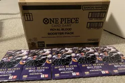 Lot Of 5x One Piece Sleeved Booster Packs - OP10 - Royal Blood - Fresh From Case - Image 3