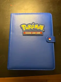 pokemon card binder PICKUP ONLY cool cards good gift some Pikachu - Image 1