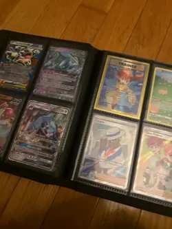 pokemon card binder PICKUP ONLY cool cards good gift some Pikachu - Image 4