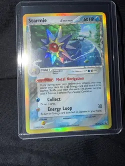 Starmie 15/113 EX Delta Species Holo Rare 2005 Pokemon Card - LP - Image 1