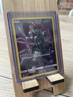 Pokemon TCG Armoured Mewtwo SM228 Holo Black Star Promo Sun & Moon Rare Card - Image 1
