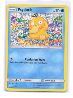 Psyduck Holo 2/12 McDonald's Collection 2018 Promo Pokemon Card - MP - Image 1