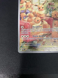 Eevee Twilight Masquerade Illustration Rare Card 188/167 NM - Image 4
