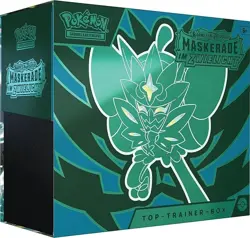 Pokemon - Trading Card Game: Top Trainer Box Crimson & Purple - Twilight Masquer - Image 1