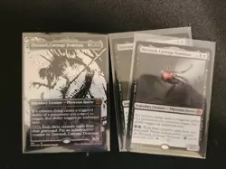 MTG 3X Drivnod, Carnage Dominus Phyrexia: All Will Be One 1X Foil Show 2X Reg. - Image 1