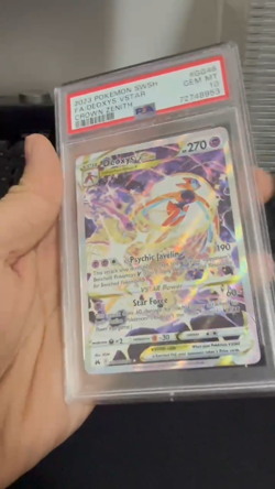 2023 POKEMON SWSH CROWN ZENITH #GG46/GG70 DEOXYS VSTAR GALARIAN GALLERY PSA 10 - Image 2