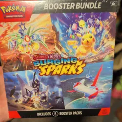Pokemon TCG Surging Sparks Booster Bundle Sealed - Image 1