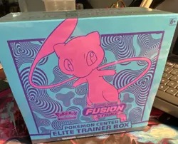 Pokemon TCG Fusion Strike Elite Trainer Box - Pokemon Center - Small Tear - Image 1