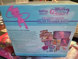 Pokemon TCG Fusion Strike Elite Trainer Box - Pokemon Center - Small Tear - Image 4