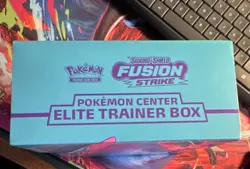 Pokemon TCG Fusion Strike Elite Trainer Box - Pokemon Center - Small Tear - Image 5