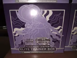 Lot Of 4 Chilling Reign Pokemon Center Exclusive Error Elite Trainer Boxes 820650809712 - Image 3
