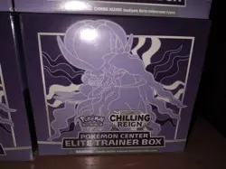 Lot Of 4 Chilling Reign Pokemon Center Exclusive Error Elite Trainer Boxes 820650809712 - Image 4