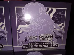 Lot Of 4 Chilling Reign Pokemon Center Exclusive Error Elite Trainer Boxes 820650809712 - Image 5