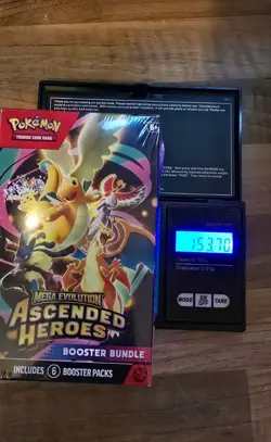 Ultra Heavy Pokemon Ascended Heroes Booster Bundle (153.70g) - Image 1