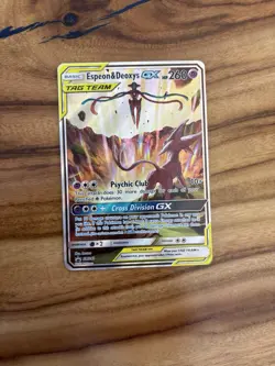 Pokemon TCG – Espeon & Deoxys GX – Black Star Promo SM240 – Near Mint / Mint - Image 3