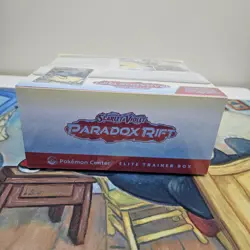 Paradox Rift Pokemon Center Exclusive Elite Trainer Box ETB Roaring Moon Sealed - Image 5