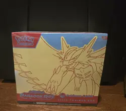 Pokemon Center Exclusive Paradox Rift ETB Roaring Moon Elite Trainer Box - Image 1