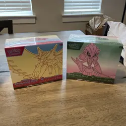 Paradox Rift Pokemon Center Elite Trainer Box ETB Set Of 2 Sealed - Image 1