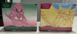 Paradox Rift Pokemon Center Elite Trainer Box ETB Pair Set Of 2 Sealed + Case - Image 2