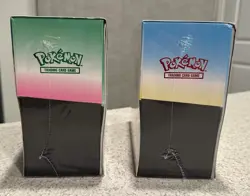 Paradox Rift Pokemon Center Elite Trainer Box ETB Pair Set Of 2 Sealed + Case - Image 5