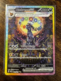 Umbreon ex 161/131 SV Prismatic Evolutions SIR Full Art Holo English 280HP - Image 1