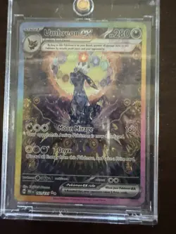 Umbreon ex 161/131 SV Prismatic Evolutions SIR Full Art Holo English 280HP - Image 3