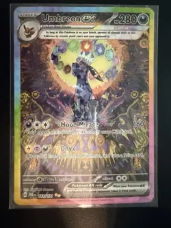 Umbreon ex 161/131 SV Prismatic Evolutions SIR Full Art Holo English 280HP - Image 5
