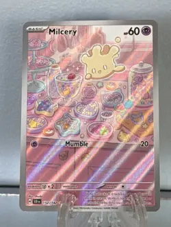 MILCERY- 152/142 SV Stellar Crown Illustration Rare Holo - Pokemon TCG NM - Image 2