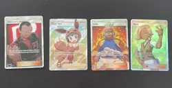 Pokemon TCG “Trainer” 4 Card Bundle - Image 1
