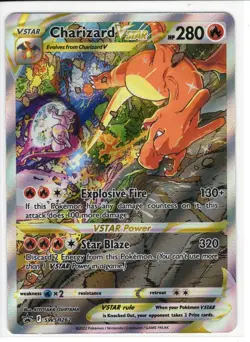 Pokemon TCG - 2022 Black Star Promo - Charizard VSTAR - SWSH262 - Image 1