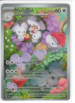 Pokemon TCG - SV Paldea Evolved - Maushold - 226/193 - Illustration Rare - Image 1
