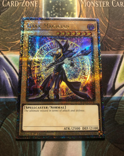 ** DARK MAGICIAN ** QUARTER CENTURY SECRET RARE ALTERNATE ART RA04-EN106 YUGIOH - Image 1