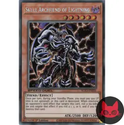 Yugioh Skull Archfiend of Lightning SGX3-ENE01 NM - Image 1