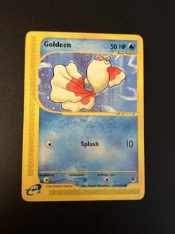Pokemon Card Old Comune Expedition Set Base ENG 111/165 Goldden - Image 1