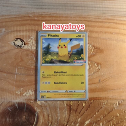 Pokemon Card Charizard and Pikachu Indomaret Stamped Promo Indonesia - Image 3