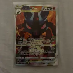Pokemon TCG Lucario VSTAR SWSH291 Crown Zenith Promo Card Near Mint Condition - Image 1
