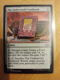 The Underworld Cookbook Magic The Gathering Modern Horizons 2 MTG 240 Artifact - Image 1