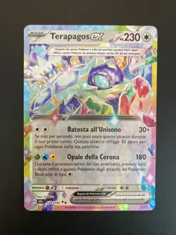 Pokemon Terapagos Ex 128/142 Rara Doppia Ita Corona Astrale SCR It - Image 1