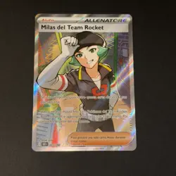 Pokemon Milas Del Team Rocket 227/182 Dri It Nm Near Mint Ita Ultra Rara Foil - Image 1