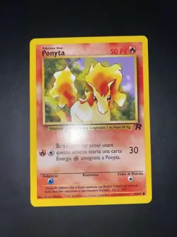 Pokemon card ITA Comune Team Rocket 64/82 Ponyta - Image 2