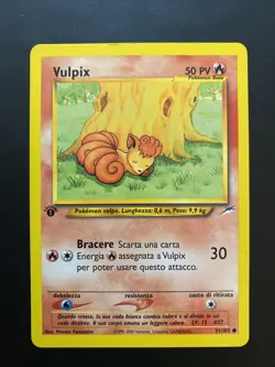 Pokemon Vulpix 91/105 Neo Destiny Ita 1ed Comune - Image 1